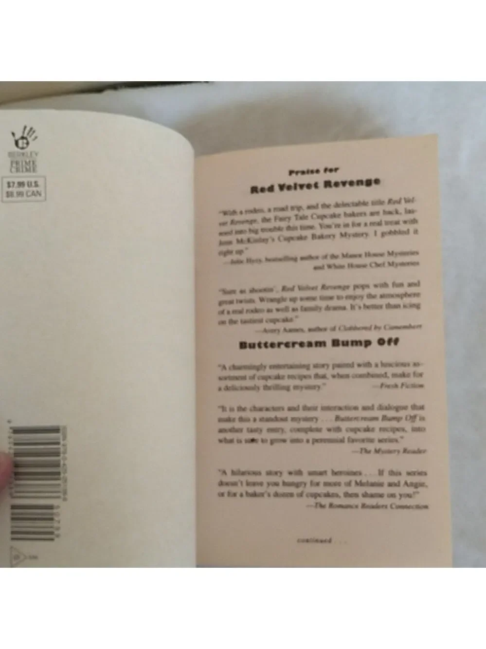 Red Velvet Revenge By Jenn Mckinlay